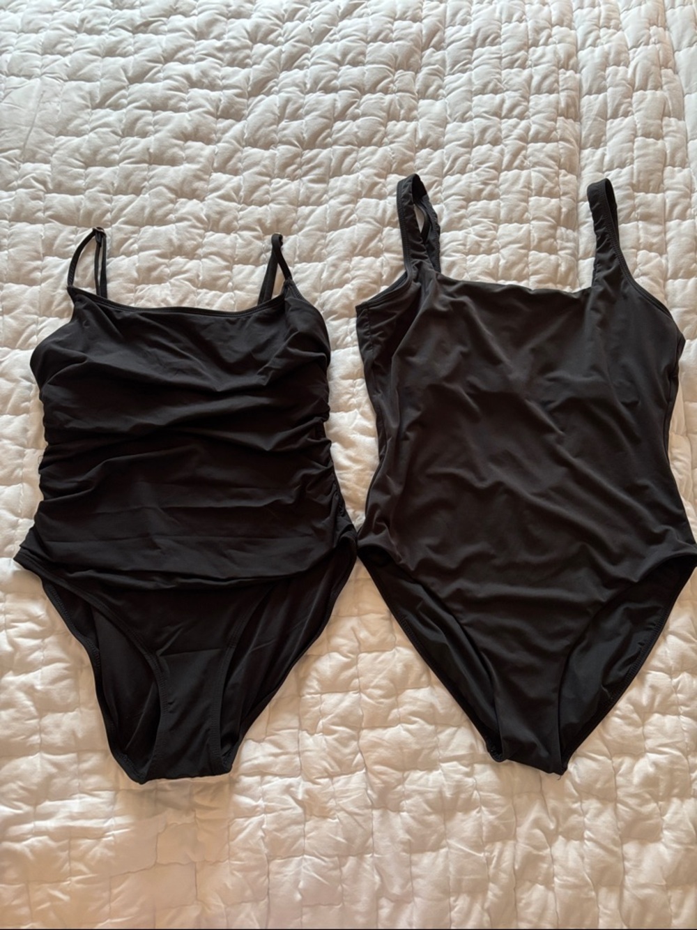 Black One-Piece Swimsuits